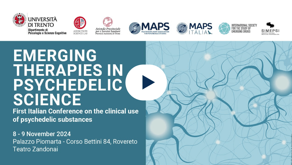 Emerging therapies
in psychedelic science
